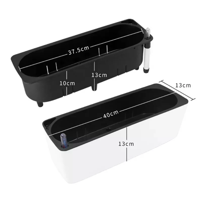 Rechthoekige Luie Bloempot Ing - Automatic Plant Waterer recensie en prijs